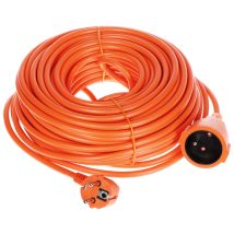 Prolunga Con Messa A Terra Ps-3x1.5-30m/arancione 30 M