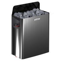 Riscaldatore Per Sauna Harvia The Wall In Acciaio Nero Da 8 Kw - Sn-harvia-sw80 - Modèle 8.0kw