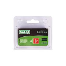 Salki - Chiodi Pin 0,6 Per Corpo – Blister Da 3000 Unità, Chiodi Senza Testa Da 30 Mm Di Lunghezza Per Graffatura Pneumatica, Compatibili Con Chiodi 