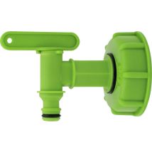 Graf Otto Ibc-adapter Kleiner Hahn Zubehör Ibc Tank Kunststoff Grün Wasserhahn