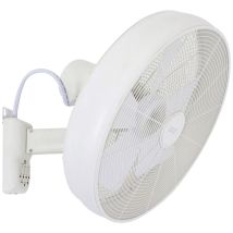 Lucci Air Breeze Wandventilator 50 W (ø) 460 Mm Weiß Schwenkbar