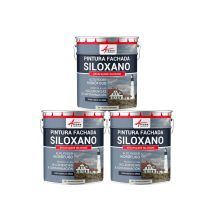 Pintura De Siloxano Para Exteriores Y Fachadas, De Alto Poder Hidrófugo - Arcafaçade Siloxane