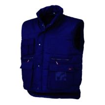 Chaleco multibolsillos antifrío – 80% poliéster, 20% algodón – Ideal para climas fríos – Tallas M, L, XL, XXL