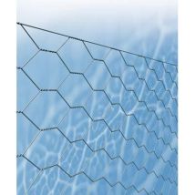 Rete Tripla Torsione Zincata 19/2 Stars M/n° 19/2 N° 1=mm 06 L.mt 50 H.cm 80