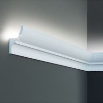 House Martin – A71 Indirect Lighting Coving – 70mm Height, 40mm Depth, 2000mm Length – Easy Installation with Adhesives
