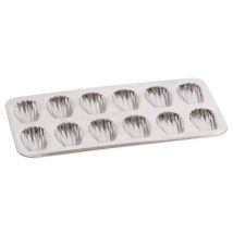 Gobel Stampo Per Madeleines, Placcato Stagno