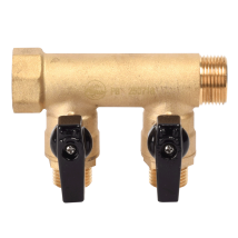 Conjunto Sanitario 3/4" Con Válvula Integrada 1/2" - Placa P 8 Salidas
