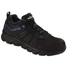 Zapato De Seguridad Vezzo Talla 42w.10,5 Negro/azul S3 Src En20345 Action-nubuk Wica