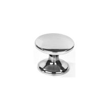 Boutons Zamak Chrome Poli D33 (lot De 10) Finition Chrome Poli Élégante Et Durable - Reunion Industrial