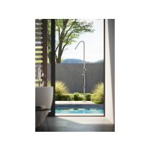 Pooldusche Twiggy Cs40 Me Poliert, Montage Am Boden - Fontealta