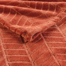Douceur-dinterieur Arya Plaid Terrakotta 180 X 220 Cm