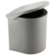Elletipi Ring - Cestino Integrato, 10 L Pp602/1 C10