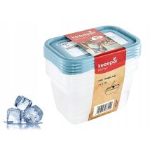Juego De 4 Recipientes Para Alimentos Mia Magic De 750 Ml