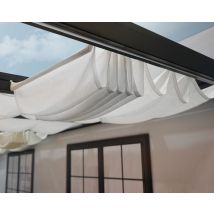 Palram - Canopia Tenda Da Tetto Per La Pergola Stockholm 3.4x3.7 M Bianco