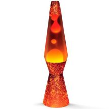 I-total Lámpara De Lava Roja Diseño Moderno 40 Cm