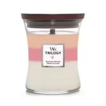 Kerze Woodwick Blooming Orchard Trilogy Massivholz Glas