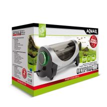 Aquael Luftpumpe OXYPRO 150 – 230V/50Hz – 150 L/h – Pumptiefe 200 cm – Stufenlose Leistungsregelung: Ja