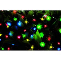 Guirlande solaire – 50 leds multicolore – 6,9 m – 2 modes – Couleur de la lumière, Longueur, Nombre de source(s) de lumière