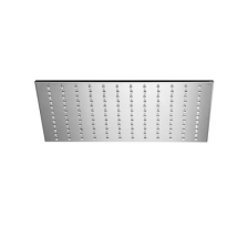 Alpi Rubinetterie - Rociador De Ducha 200×200 Mm En Latón Cromado - Alpi Metal Slim