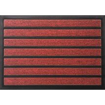 Alfombra Combinada Absorbente Roja 40 X 60 Cm - Idmat