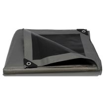 Gt Market - Lona De Protección Ultrarresistente - 260 G/m² - 8 X 12 Metros