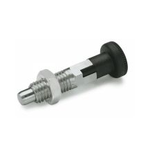 Ganter Norm Elementi Rast Bulloni – gn 717 Perno Diametro 4 mm In Acciaio Zincato 2 pezzi, Argento, Gn 717-4-m8x1-ck-st