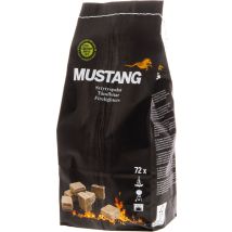 Cubo Encendedor Mustang Ecológico 72 Piezas Aceite Vegetal