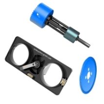 Set Di Modelli Per Foratura Primo Bohr-fixx-bohrschablonen 74 Mm 1 Pezzo