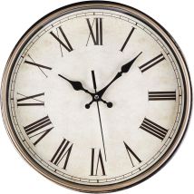 Vtizikl Horloge Murale Moderne Silencieuse À Quartz 30cm Fonctionnant Sur Batterie Avec Chiffres Romains, Pendules Murale Vintage,pour La Chambre, La 