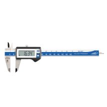Messschieber DIGI-MET 150 mm – digital – induktives Messsystem – LCD-Anzeige 11 mm – inkl. Prüfprotokoll und Batterie (CR2032)
