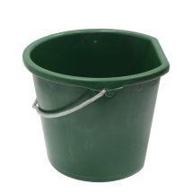 Seau Avec Côté Plat Et Poignée En Métal Capacité 17.5 Litres