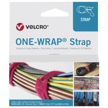 Kabelbinder Velcro One Wrap Wiederverwendbar Verstellbar 13 Mm 200 Mm