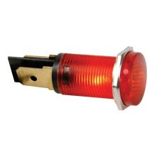 Seder - 142989 - Indicador De Alimentación Led Redondo (14 Mm, 220 V), Color Rojo