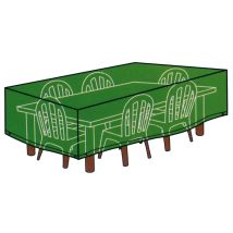 Gdlc - Wasserdichte Abdeckung Abdeckung Für Gartenmöbel Salons Großgröße 180x270xh89 Cm