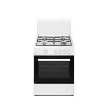 Daya Dsgc-6060e Cucina Elettrico Gas Nero, Bianco