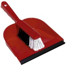 Set balayette/pelle – Plastique incassable – Multicolore – Pelle à poussière et balayette – Siena Home