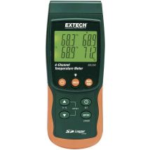 Extech Sdl200 Termómetro Negro Con Registrador De Datos Sd