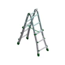 Escalera telescópica Eurobriko 5+5 peldaños 512 cm - Aluminio de alta calidad - Capacidad 150 kg