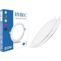 Lámpara Electropolis Hybec Downlight Led 20w 3000k Pack 2