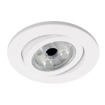 Empotrable Techo Tilt Kos Redondo Ajustable Gu10 50w Blanco