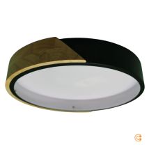 [gebraucht] B-ware Just Light Led Deckenleuchte Lampe Deckenlampe Bila Schwarz 32 Cm Holz
