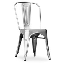 Esszimmerstuhl - Industriedesign - Stahl - Neuauflage - Stylix Steel
