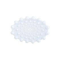 MSV – Porte-savon PVC BULLES Blanc – Dimensions 12,5x9cm – Matières, Longueur, Mode de fixation, Style
