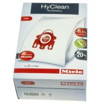 Miele – Bolsas Hyclean para aspiradora FJM – Compatible con modelos S241, S256I, S290, S291, S300I, S399, S500, S578, S4000, S4999, S6000, S6310