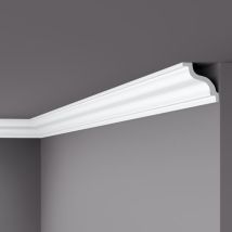 NMC – Nomastyl K Coving – 7 cm Height – 7 cm Width – 200 cm Length – Polystyrene – Easy to Install