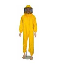 Tuta compatta da apicoltore con maschera rotonda – Taglia S – Cotone – Elastici ai polsi e caviglie