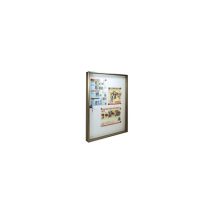 Tablón de anuncios Alubox – Pizarra de avisos – Aluminio bronce – Cerradura de cilindro con doble llave