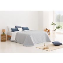 Todocama – Copriletto Trapuntato Sottile Con Motivo A Stella Per Primavera, Estate, Autunno E Inverno. 100% Microfibra Extra Morbida. Copre Letto 