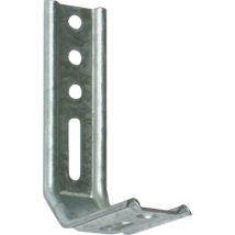 Staffa Di Fissaggio In Acciaio Preverniciato, H.160 X L.70 X P.30 Mm Afbat