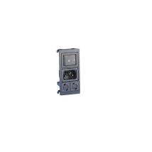 Bzv03/z0000/72 Male Iec Connector 10a 250v - Bulgin